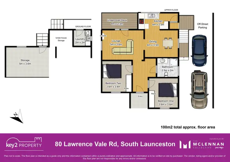 Floorplan of Homely house listing, 80 Lawrence Vale Road, South Launceston TAS 7249