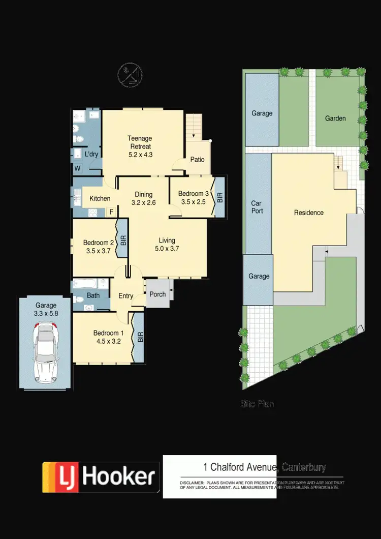 Floorplan of Homely house listing, 1 Chalford Avenue, Canterbury NSW 2193