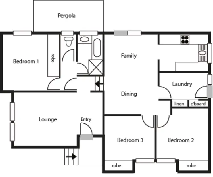 Floorplan of Homely house listing, 4 Carleton Street, Kambah ACT 2902