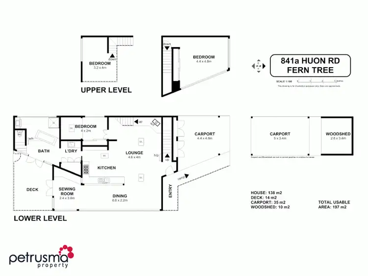 Floorplan of Homely house listing, 841A Huon Road, Fern Tree TAS 7054