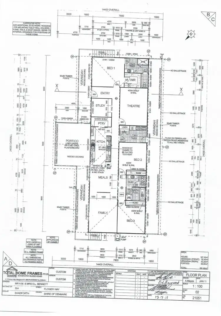 Floorplan of Homely rural property listing, 7 Flower Way, Shadforth WA 6333