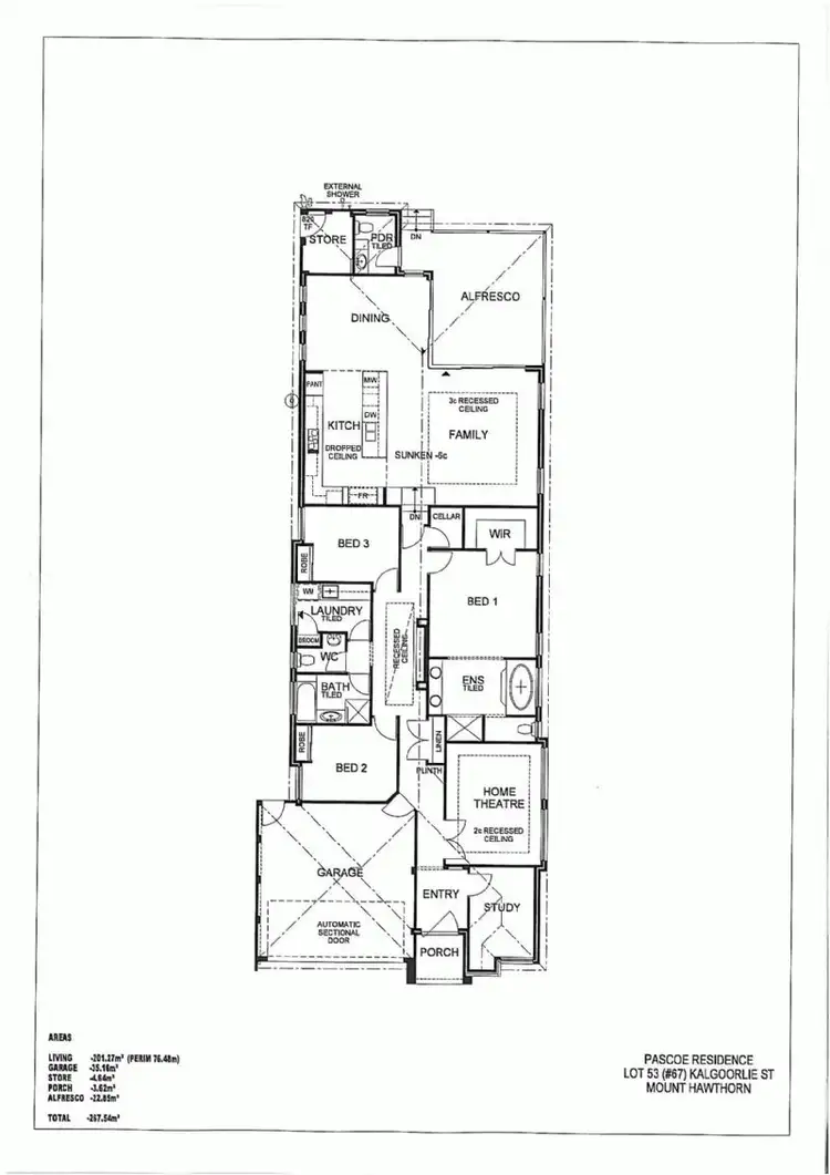 Floorplan of Homely house listing, 67 Kalgoorlie Street, Mount Hawthorn WA 6016