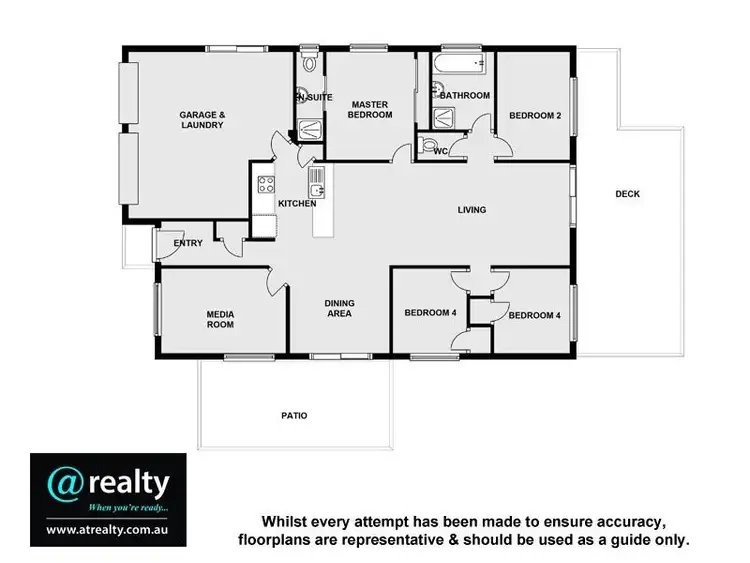 Floorplan of Homely house listing, 3 Vantage Court, Warner QLD 4500