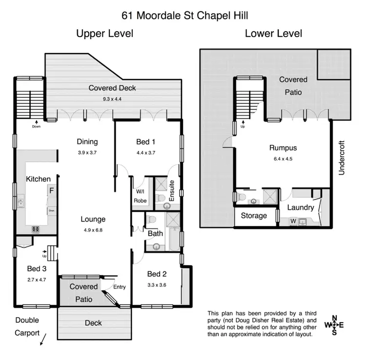 Floorplan of Homely house listing, 61 Moordale Street, Chapel Hill QLD 4069