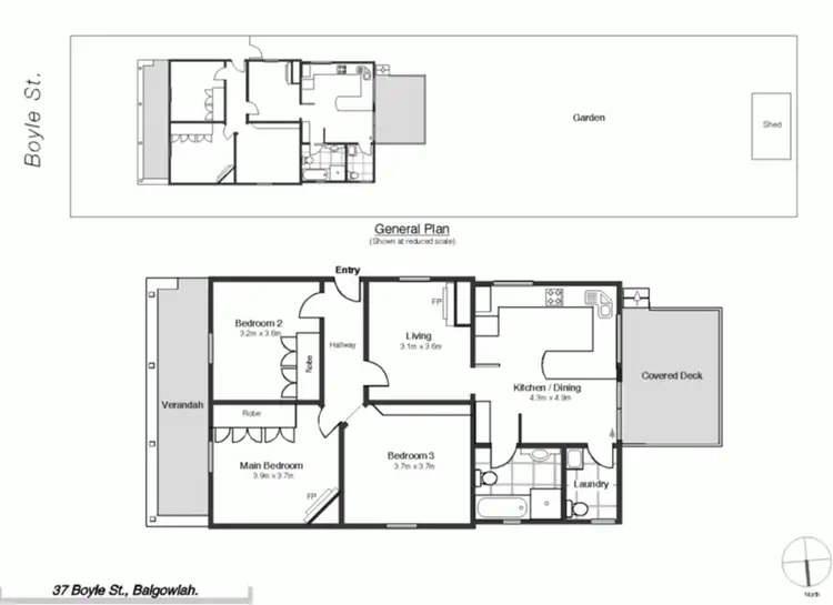 Floorplan of Homely house listing, 37 Boyle Street, Balgowlah NSW 2093