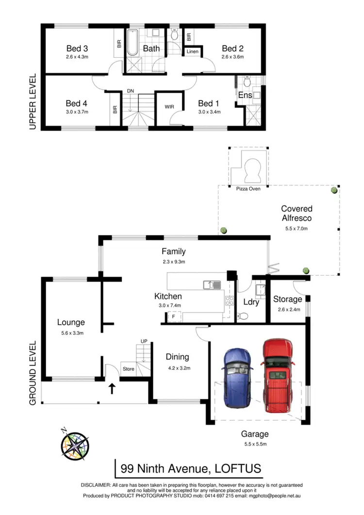 Floorplan of Homely house listing, 99 Ninth Avenue, Loftus NSW 2232