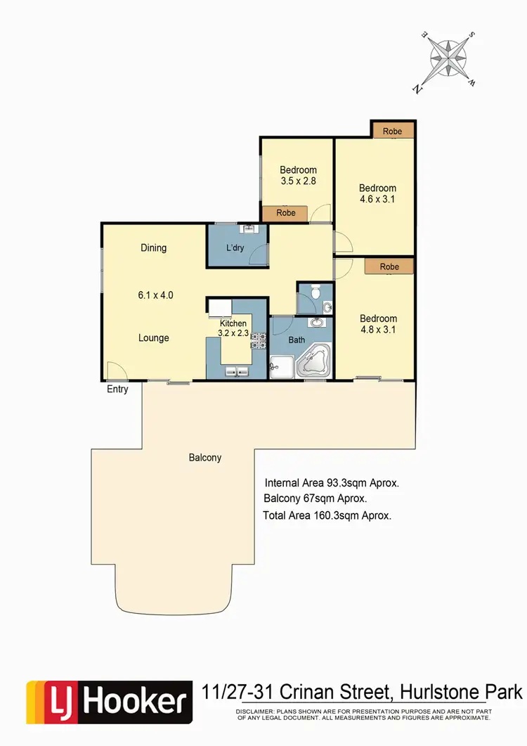 Floorplan of Homely apartment listing, 11/27-31 Crinan Street, Hurlstone Park NSW 2193