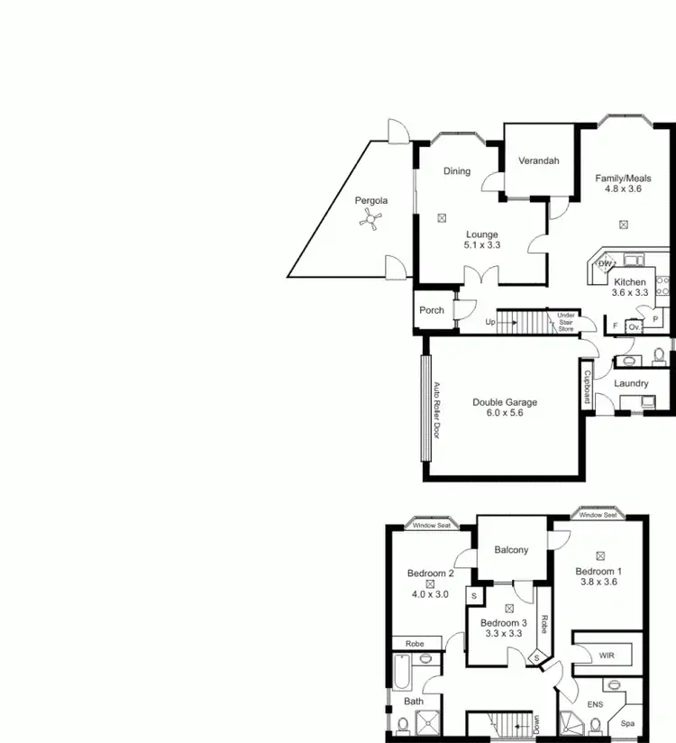 Floorplan of Homely townhouse listing, 5/1 MARTHA STREET, Paradise SA 5075