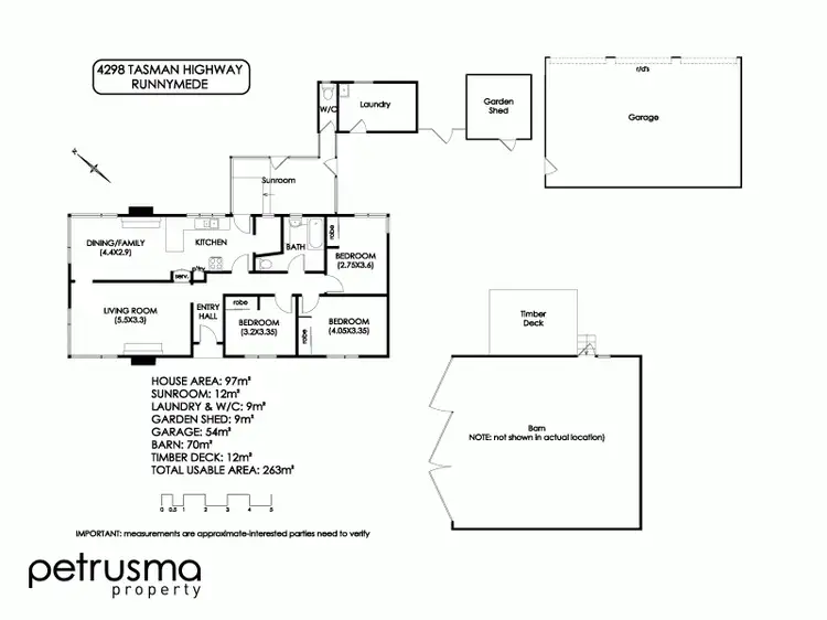Floorplan of Homely house listing, 4298 Tasman Highway, Runnymede TAS 7190