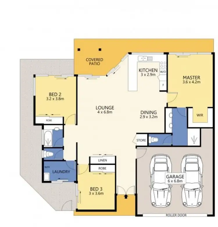 Floorplan of Homely apartment listing, 2/15 Schwartz Street, Buderim QLD 4556