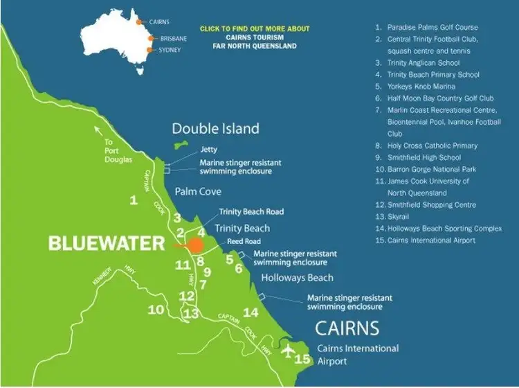 Floorplan of Homely land listing, 10 Apollo Qy, Trinity Park QLD 4879