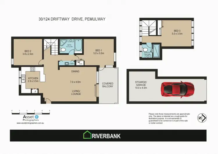 Floorplan of Homely unit listing, 30/124 Driftway Drive, Pemulwuy NSW 2145