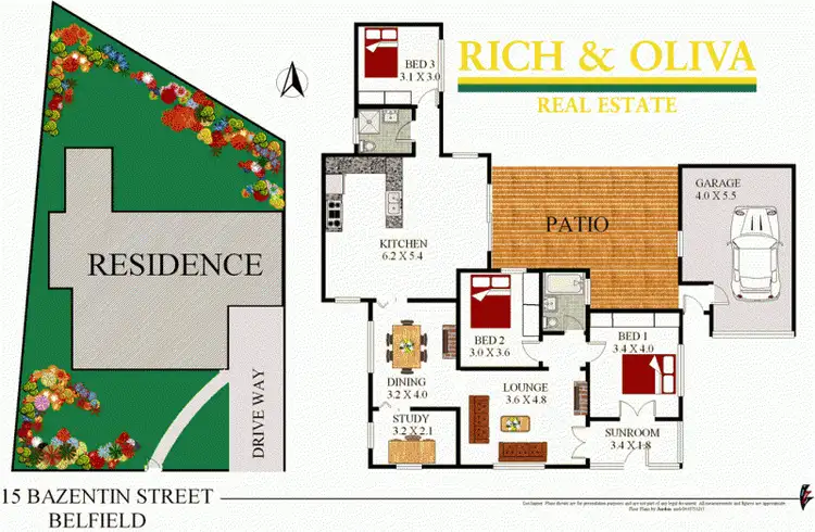 Floorplan of Homely house listing, 15 Bazentin Street, Belfield NSW 2191