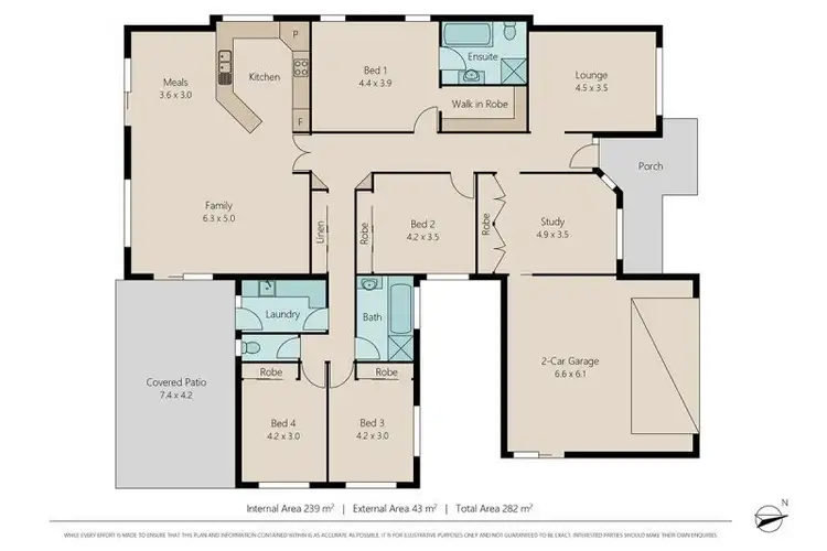 Floorplan of Homely house listing, 17 Mindi Court, Cashmere QLD 4500