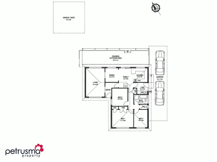 Floorplan of Homely house listing, 25 Campbell Street, Kingston TAS 7050