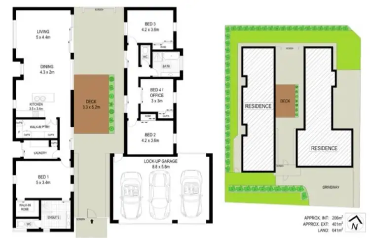 Floorplan of Homely house listing, 94 Flagship Drive, Trinity Beach QLD 4879