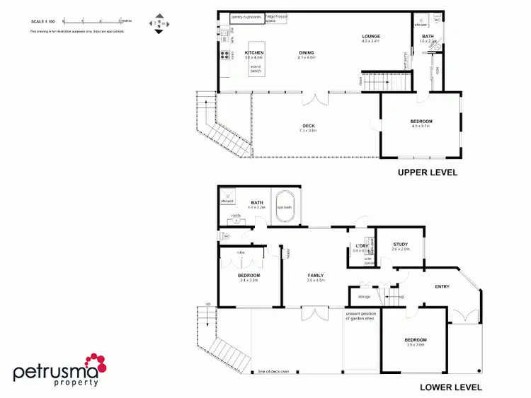 Floorplan of Homely house listing, 17 Woodhurst Road, Seven Mile Beach TAS 7170