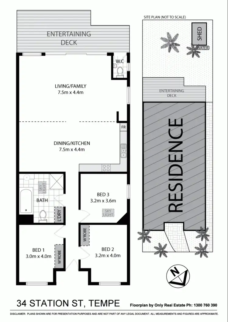 Floorplan of Homely house listing, 34 Station St, Tempe NSW 2044