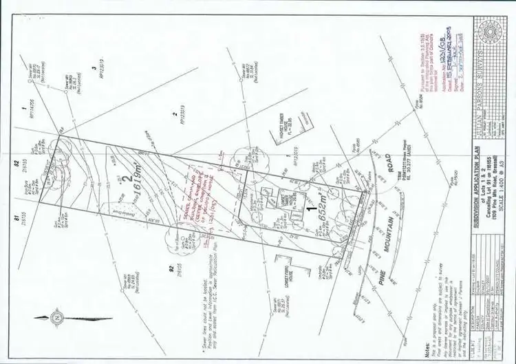 Floorplan of Homely land listing, 109a Pine Mountain Road, Brassall QLD 4305