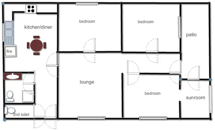 Floorplan of Homely house listing, 13 Main Rd, Claremont TAS 7011
