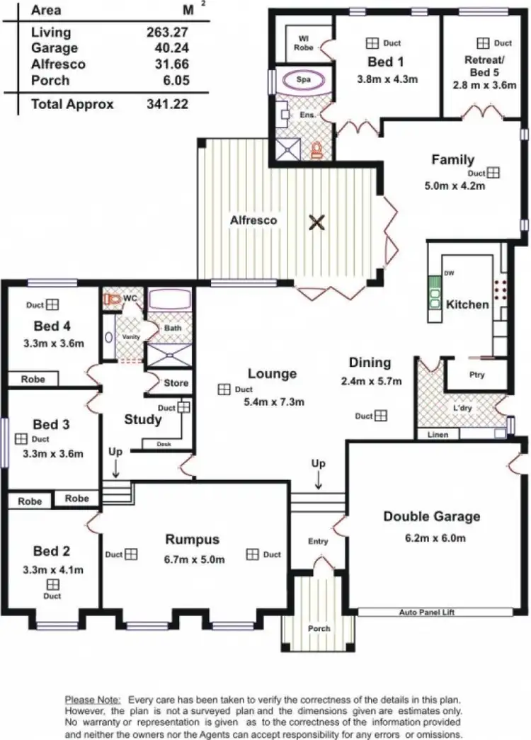 Floorplan of Homely house listing, Address available on request