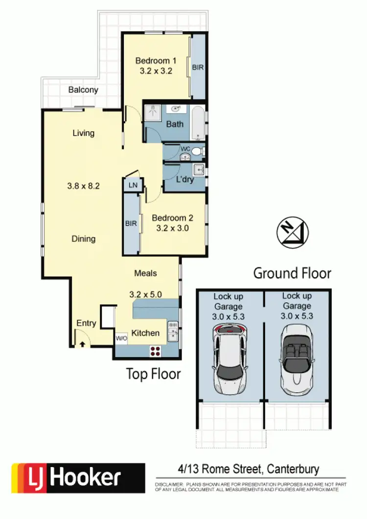 Floorplan of Homely apartment listing, 4/13 Rome Street, Canterbury NSW 2193