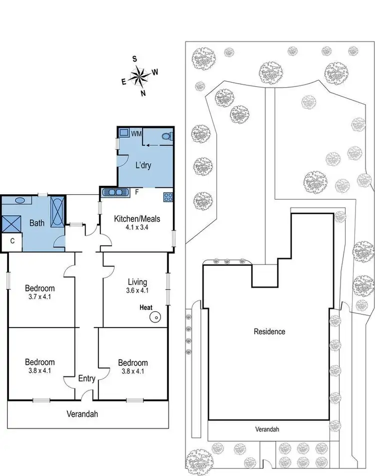 Floorplan of Homely house listing, 101 Autumn Street, Geelong West VIC 3218