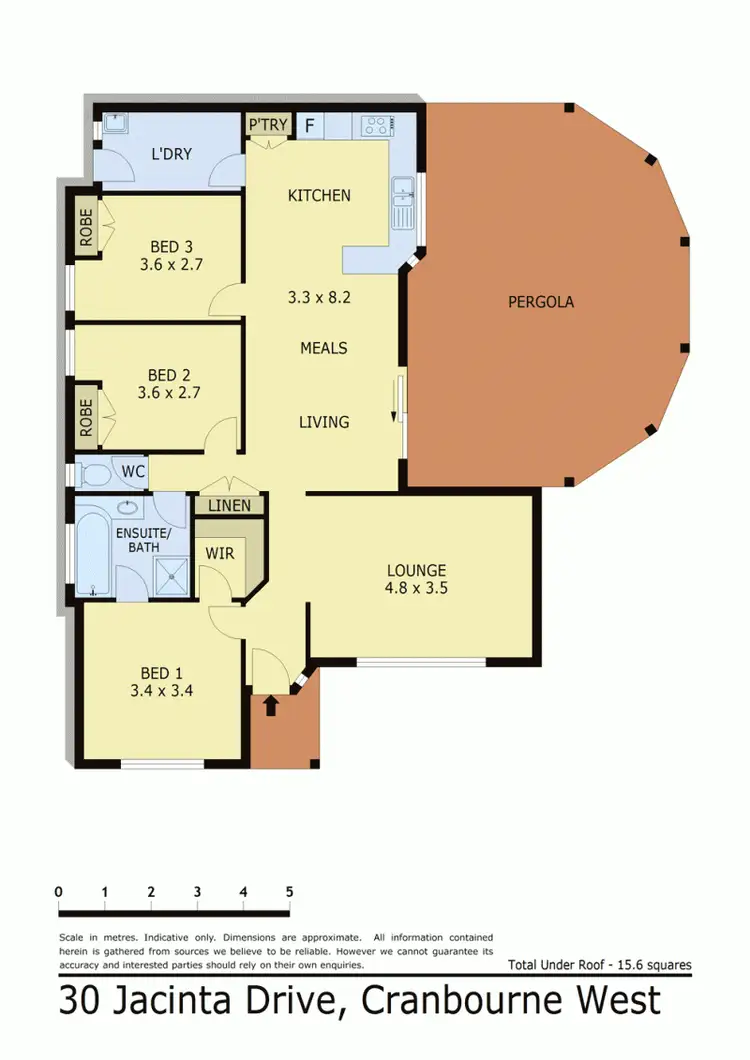 Floorplan of Homely house listing, 30 JACINTA DRIVE, Cranbourne West VIC 3977