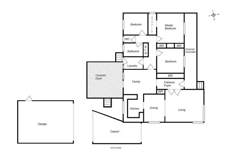 Floorplan of Homely house listing, 18 Morant Circuit, Kambah ACT 2902