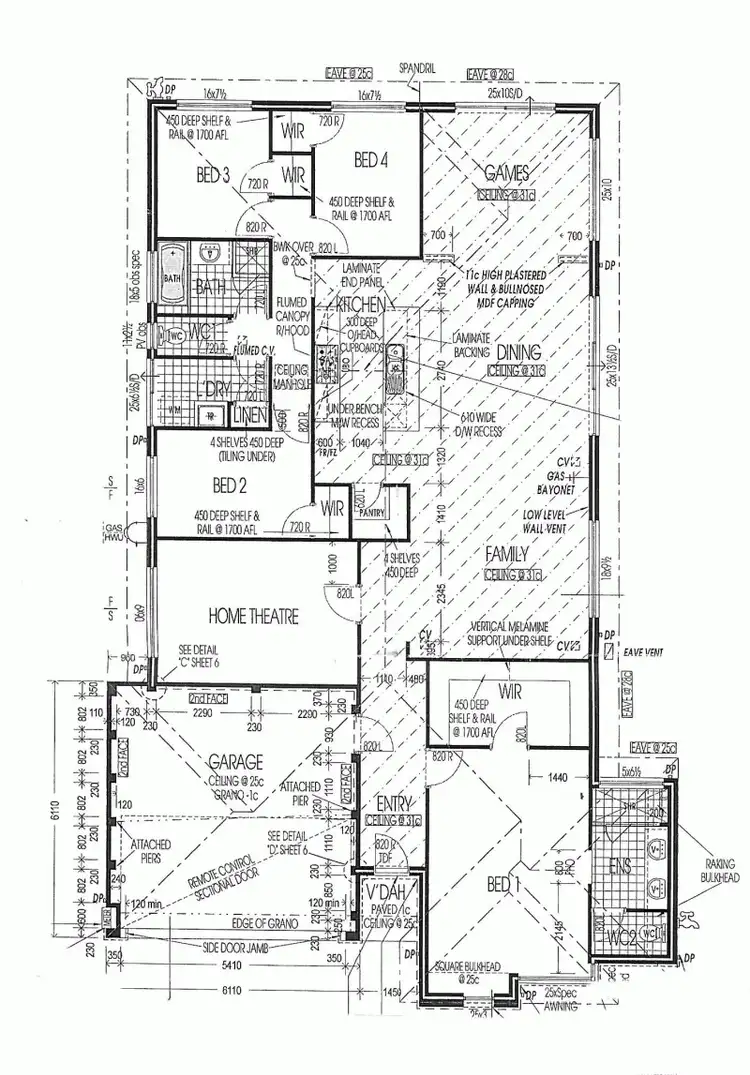 Floorplan of Homely house listing, 10 Lavender Gardens, Busselton WA 6280