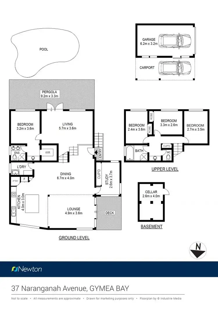 Floorplan of Homely house listing, 37 Naranganah Avenue, Gymea Bay NSW 2227
