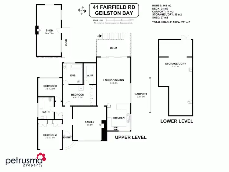 Floorplan of Homely house listing, 41 Fairfield Road, Geilston Bay TAS 7015