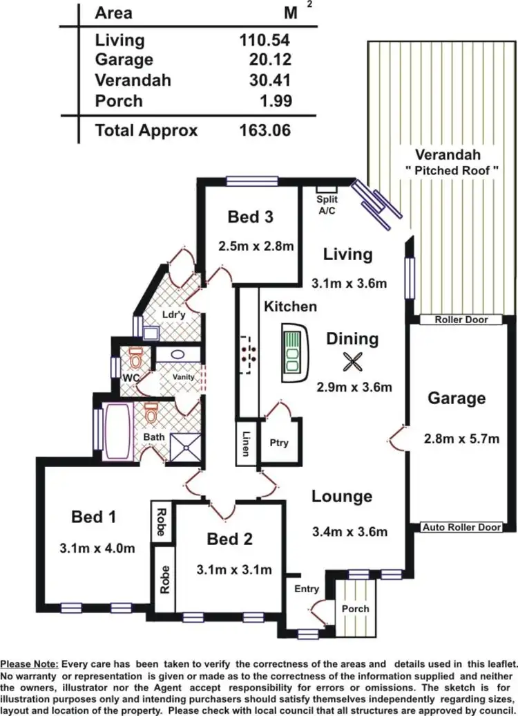Floorplan of Homely house listing, Address available on request