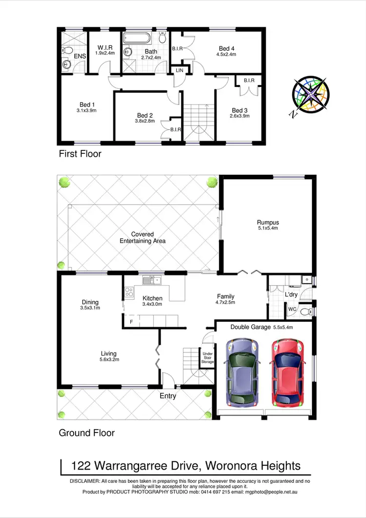 Floorplan of Homely house listing, 122 Warrangarree Drive, Woronora Heights NSW 2233