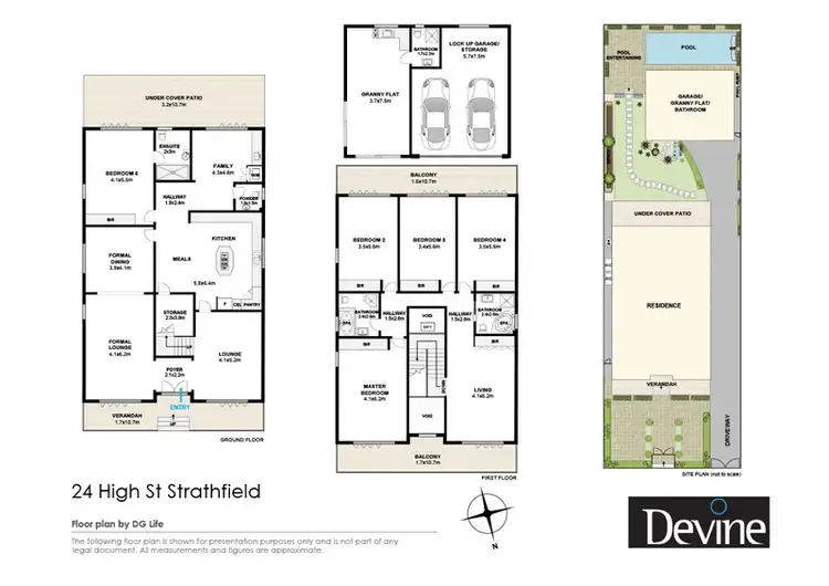 Floorplan of Homely house listing, 24 High Street, Strathfield NSW 2135