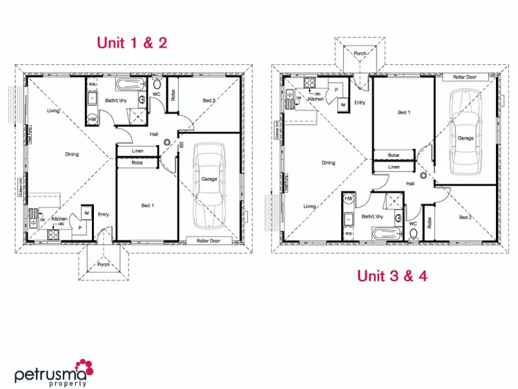 Floorplan of Homely unit listing, Abbotsfield Road, Claremont TAS 7011