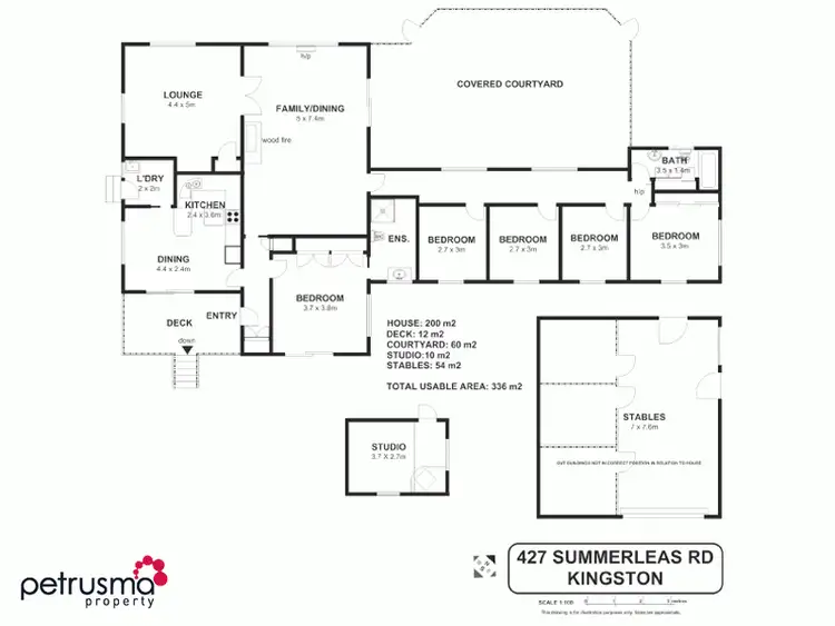 Floorplan of Homely house listing, 427 Summerleas Road, Kingston TAS 7050