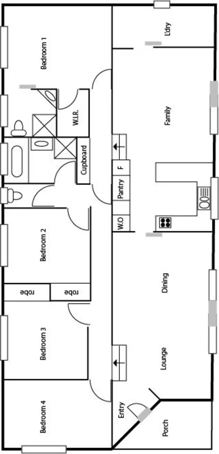 Floorplan of Homely house listing, 8 Casey Crescent, Calwell ACT 2905