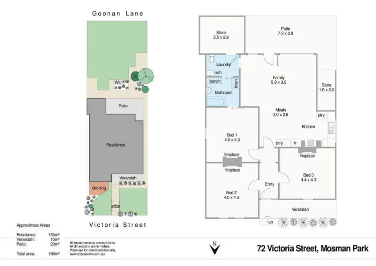 Floorplan of Homely house listing, 72 Victoria Street, Mosman Park WA 6012