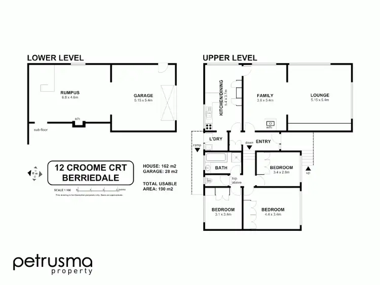 Floorplan of Homely house listing, 12 Croome Court, Berriedale TAS 7011