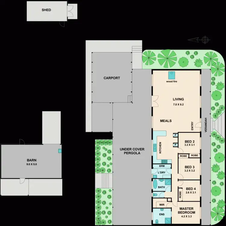 Floorplan of Homely house listing, 18 DARRAWEIT ROAD, Wallan VIC 3756