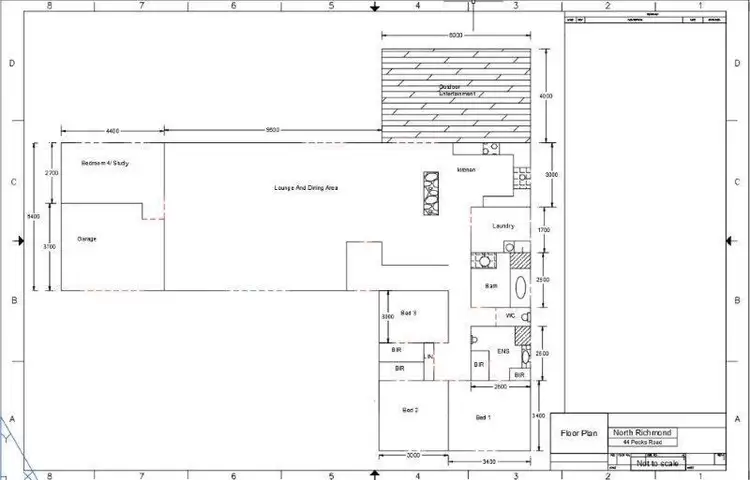 Floorplan of Homely house listing, 44 Pecks Road, North Richmond NSW 2754