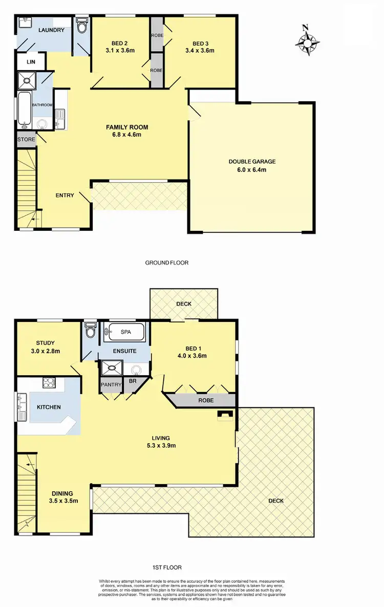 Floorplan of Homely house listing, 15 Pomora Avenue, Torquay VIC 3228