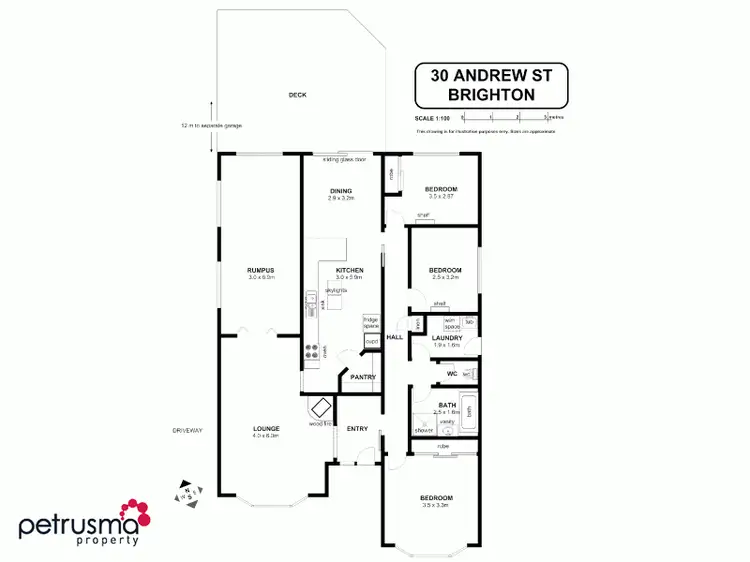 Floorplan of Homely house listing, 30 Andrew Street, Brighton TAS 7030