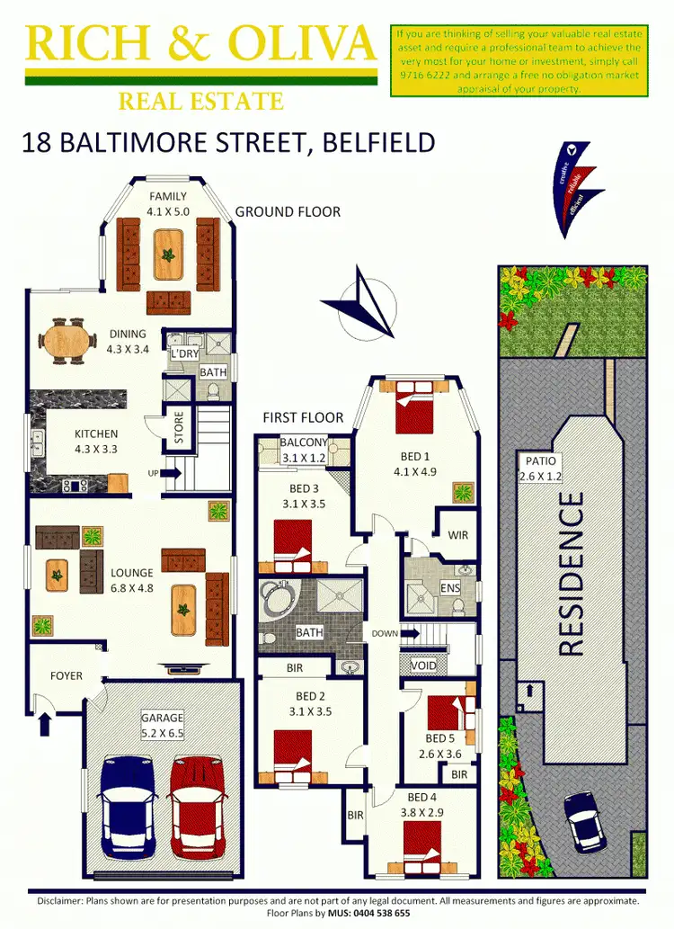 Floorplan of Homely house listing, 18 Baltimore Street, Belfield NSW 2191