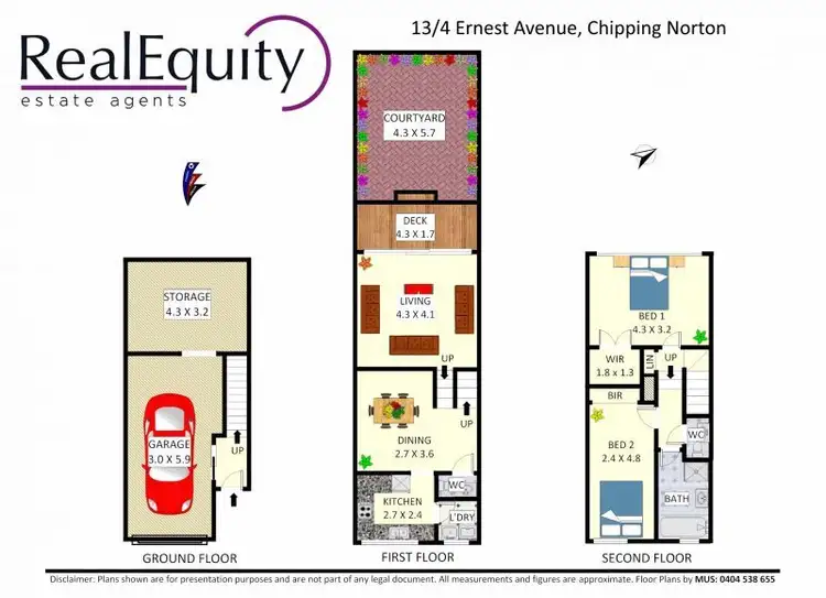 Floorplan of Homely house listing, 13/4 Ernest Avenue, Chipping Norton NSW 2170
