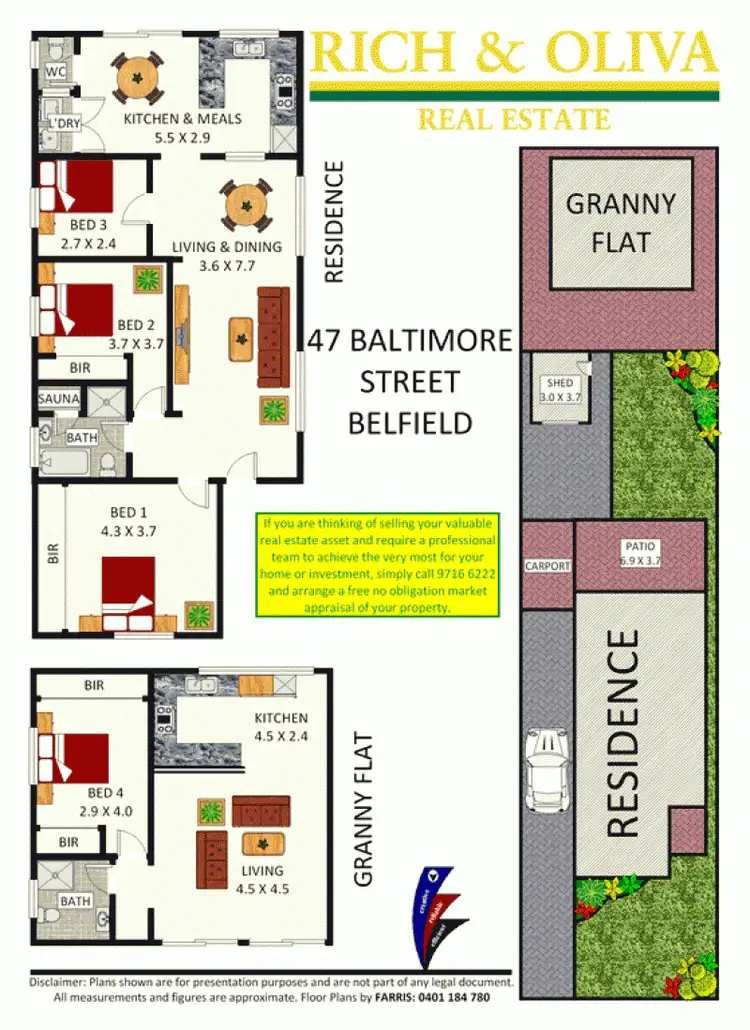 Floorplan of Homely house listing, 47 Baltimore Street, Belfield NSW 2191