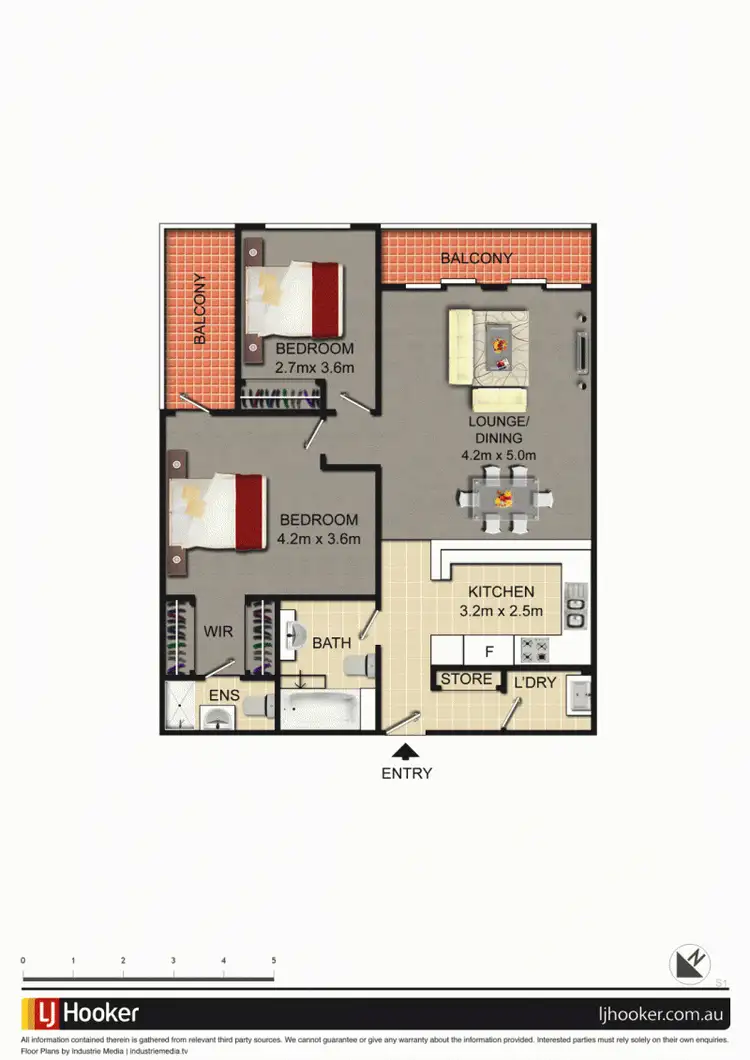 Floorplan of Homely apartment listing, 8/753 New Canterbury Rd, Dulwich Hill NSW 2203
