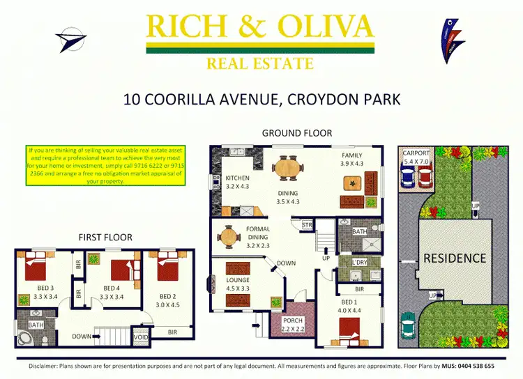 Floorplan of Homely house listing, 10 Coorilla Avenue, Croydon Park NSW 2133