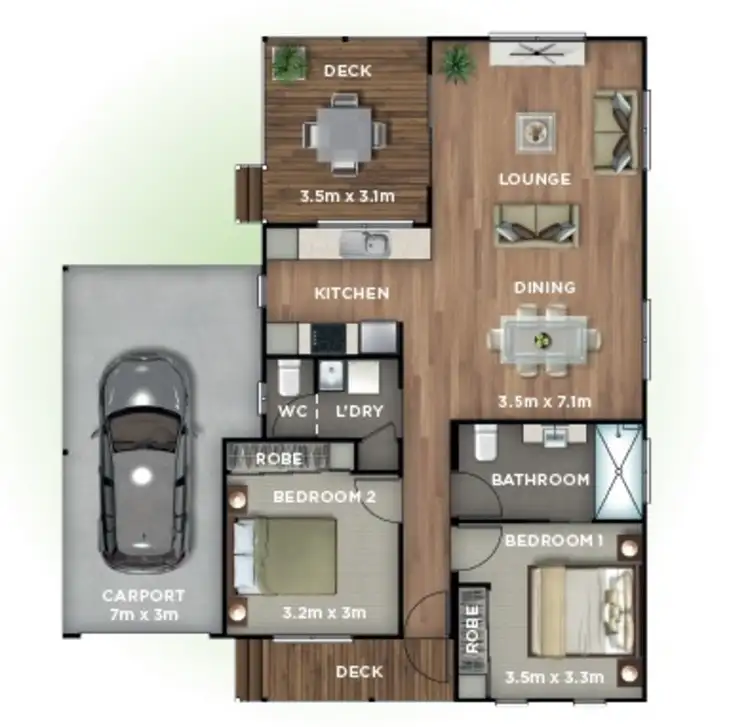 Floorplan of Homely house listing, 2/1 Gordon Young Drive, South West Rocks NSW 2431